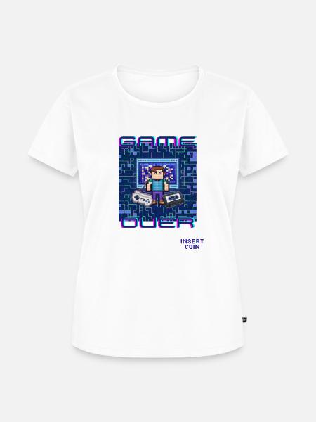 Spielende - Frauen Premium Bio T-Shirt - Weiß