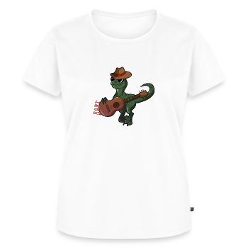 Kenji Raptor - T-shirt Premium bio Femme - blanc - Devant - AI Model Female 172 dark (172cm)
