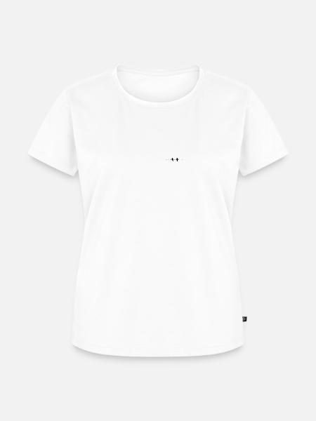 Modern - Vogel - Kunst - Design - Frauen Premium Bio T-Shirt - Weiß