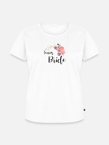 Fête de célibataire Team Bride - T-shirt Premium bio Femme - blanc