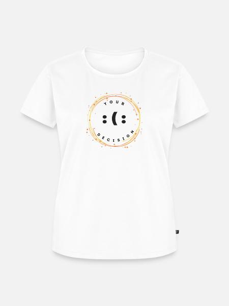 Ihre Entscheidung - Frauen Premium Bio T-Shirt - Weiß