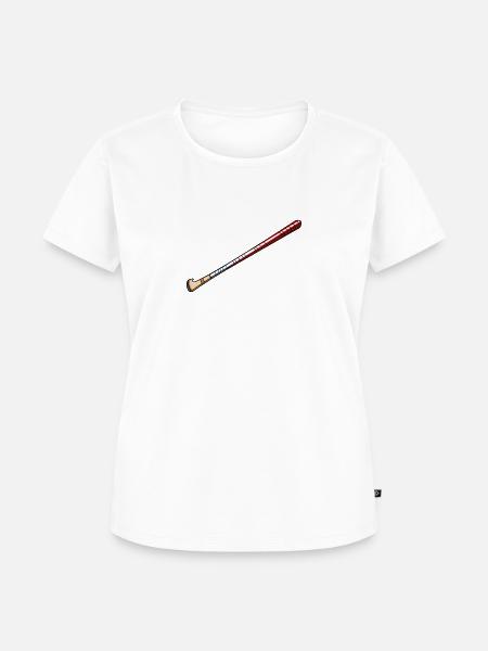 Hockeyschläger Eishockeyteam - Frauen Premium Bio T-Shirt -