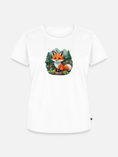 Niedlicher Fuchs - Frauen Premium Bio T-Shirt - 