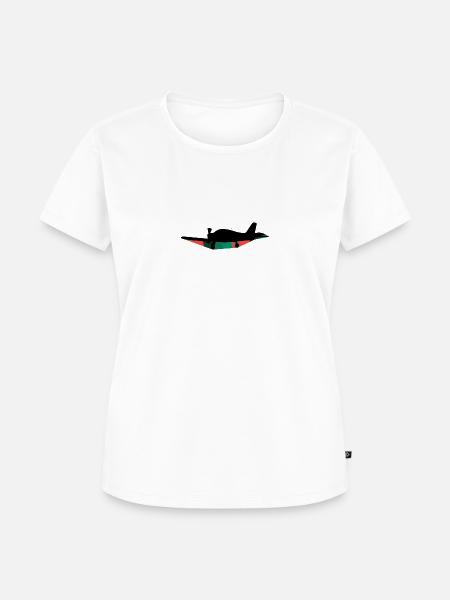 Flugzeug Flugzeug Flieger - Frauen Premium Bio T-Shirt - 
