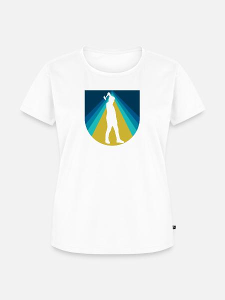 Axtwerfer Axtwerfer - Frauen Premium Bio T-Shirt - Weiß