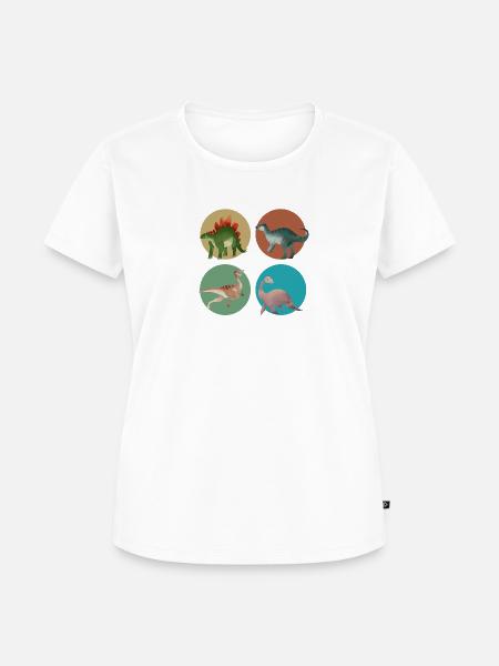 Dinosaurier-Entdecker - Frauen Premium Bio T-Shirt - 