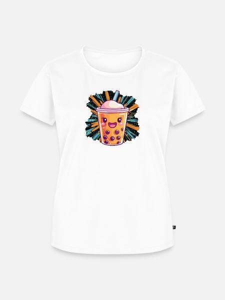 Boba Bubble - Frauen Premium Bio T-Shirt -