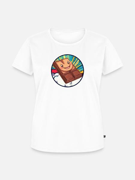 Schokolade Lecker - Frauen Premium Bio T-Shirt - 