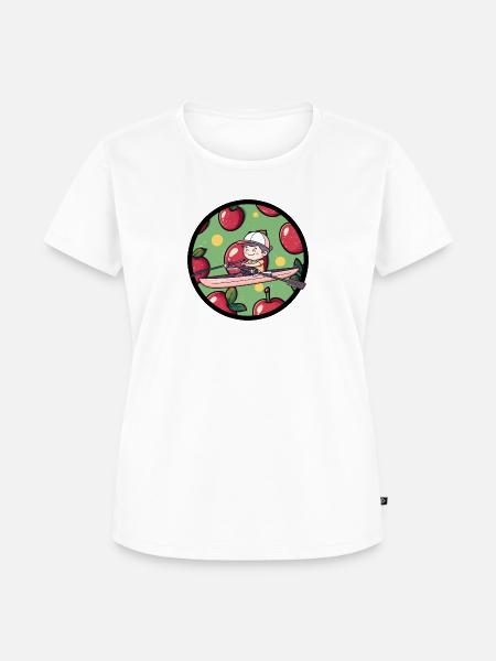 Kayak Wildwasser - Frauen Premium Bio T-Shirt -
