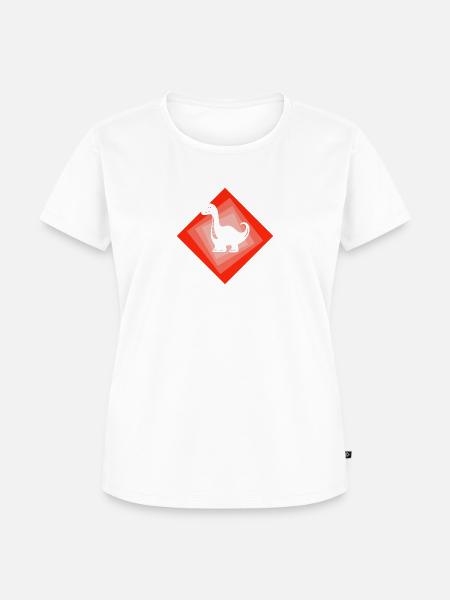 Dinosaurier Trex Fossil - Frauen Premium Bio T-Shirt - 