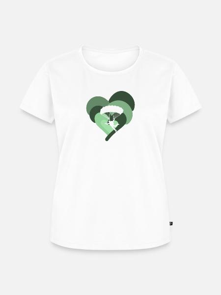 Skydiving Skydive - Frauen Premium Bio T-Shirt -