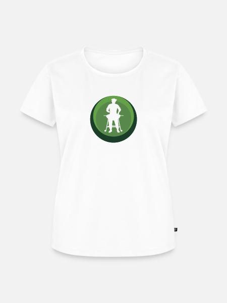 BBQ Barbecue Grillwurst - Frauen Premium Bio T-Shirt -