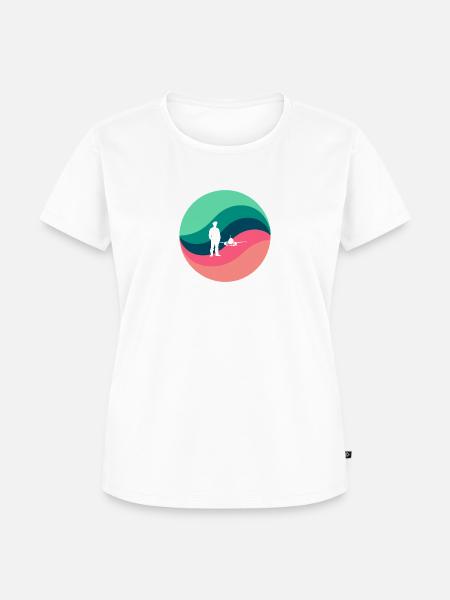 Flugbegleiter Stewardess - Frauen Premium Bio T-Shirt - 