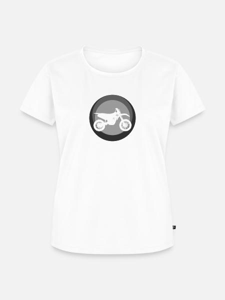 Motocross Chopper - Frauen Premium Bio T-Shirt -