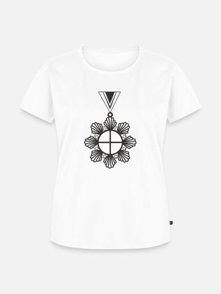 orden - Frauen Premium Bio T-Shirt - Weiß