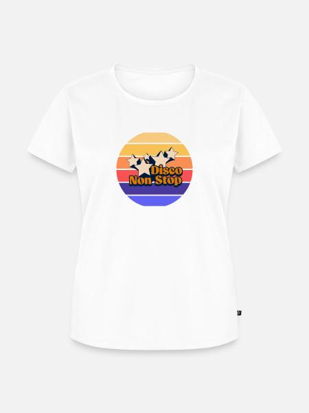 Non-Stop-Disco! Non-Stop-Disco - Frauen Premium Bio T-Shirt - Weiß
