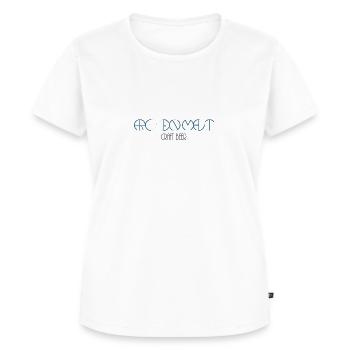 Malt arch - Women's Premium Organic T-shirt - white - Front - AI Model Female 172 dark (172cm)