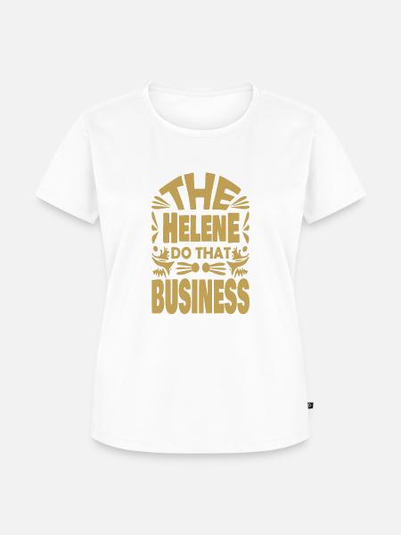 Helene - Frauen Premium Bio T-Shirt - Weiß