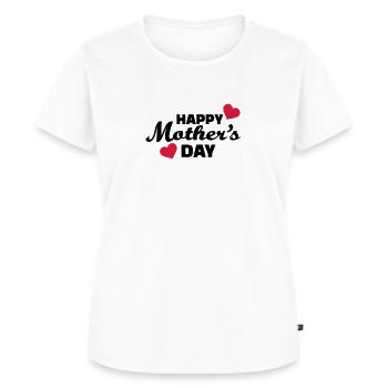 Muttertag - Frauen Premium Bio T-Shirt - Weiß - Vorne - AI Model Female 172 dark (172cm)