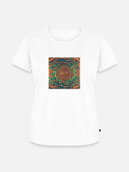 GOA - Frauen Premium Bio T-Shirt - Weiß