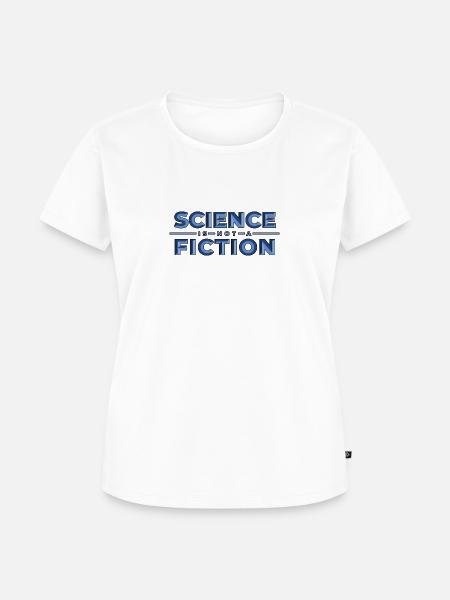 Science-Fiction - Frauen Premium Bio T-Shirt - Weiß