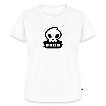 Bones - Frauen Premium Bio T-Shirt - Weiß - Vorne - AI Model Female 172 dark (172cm)