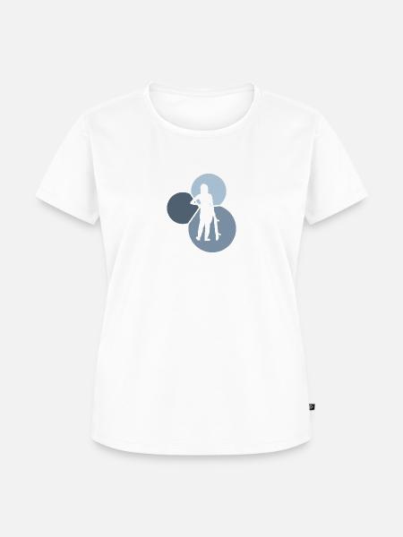 Skater Skateboarding - Frauen Premium Bio T-Shirt - Weiß