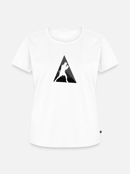 Boxing Jab Boxsack - Frauen Premium Bio T-Shirt - Weiß