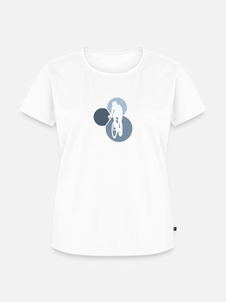Cycle Fahrrad - Frauen Premium Bio T-Shirt - Weiß