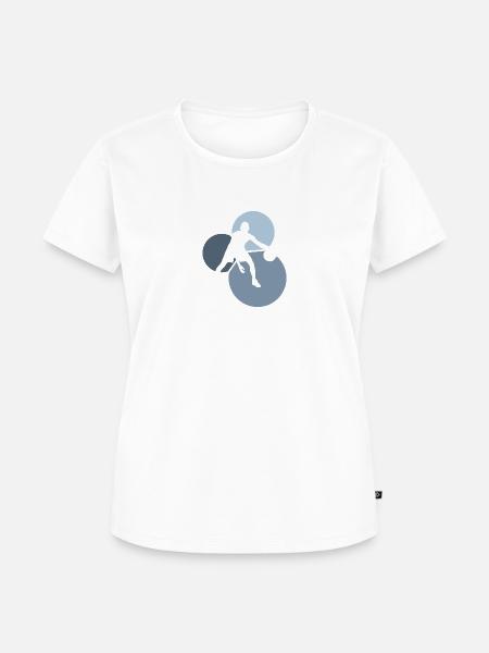 Basketball Hooping - Frauen Premium Bio T-Shirt - Weiß