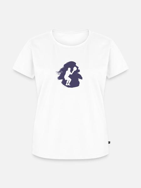 Lacrosse Fogo Intercrosse - Frauen Premium Bio T-Shirt - Weiß