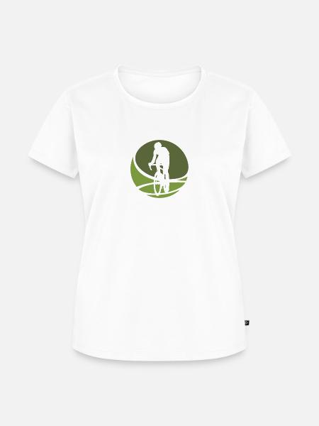 Fahrradfahrer Fahrradfahrer Radfahren - Frauen Premium Bio T-Shirt - Weiß