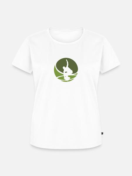 Skaten Skateboard Skateboarder - Frauen Premium Bio T-Shirt - Weiß