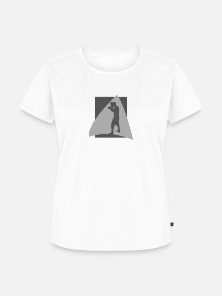 Boxing Boxkampf - Frauen Premium Bio T-Shirt - Weiß