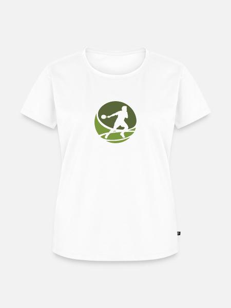 Schläger Squash Squashspieler Schläger - Frauen Premium Bio T-Shirt - Weiß