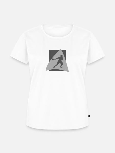Schläger Squash Squash Squash Spieler - Frauen Premium Bio T-Shirt - Weiß