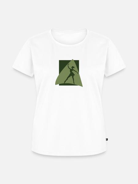 Balletttänzerin Oper Oper - Frauen Premium Bio T-Shirt - Weiß