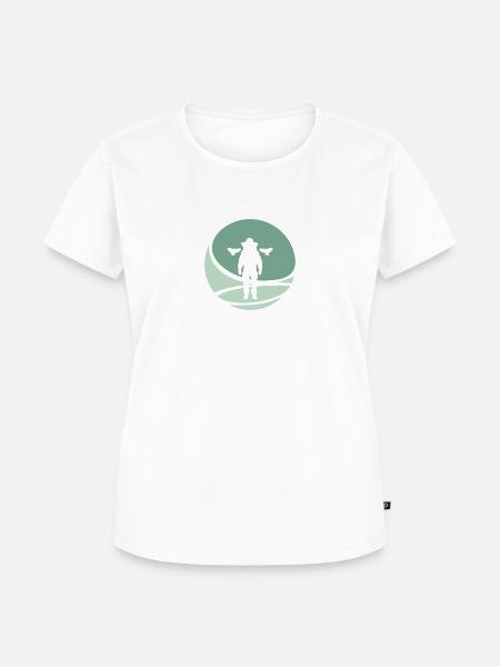 Biene Imker Imker - Frauen Premium Bio T-Shirt - Weiß
