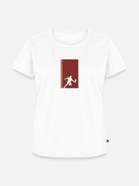 Pickleball Ballsport Ballsport - Frauen Premium Bio T-Shirt - Weiß