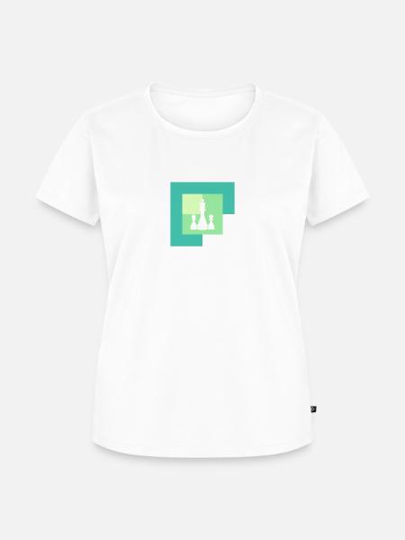 Schach Bischof Schachspieler - Frauen Premium Bio T-Shirt - Weiß