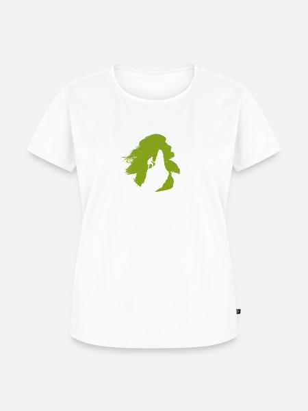 Kletterer Kletterwand Kletterwand - Frauen Premium Bio T-Shirt - Weiß