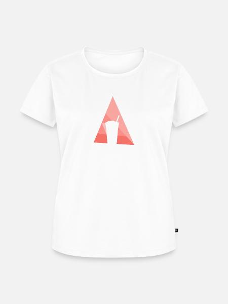 Bubble Tea Boba Tee - Frauen Premium Bio T-Shirt - Weiß