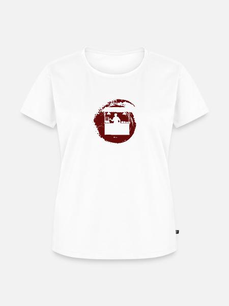 Fast Food lecker - Frauen Premium Bio T-Shirt - Weiß