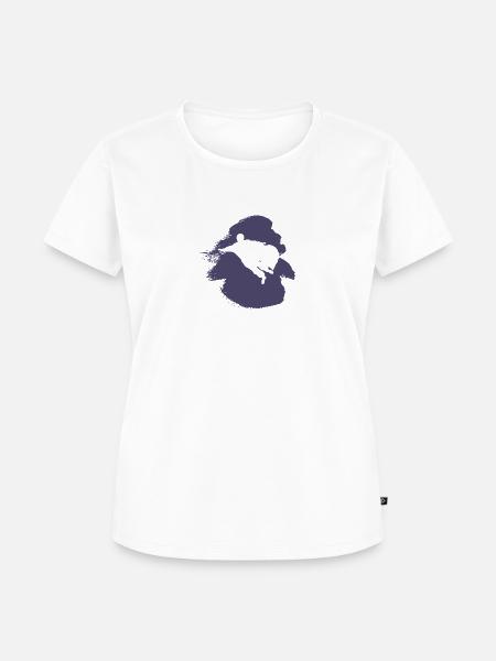 Wingsuit Fliegen Stuntman - Frauen Premium Bio T-Shirt - Weiß