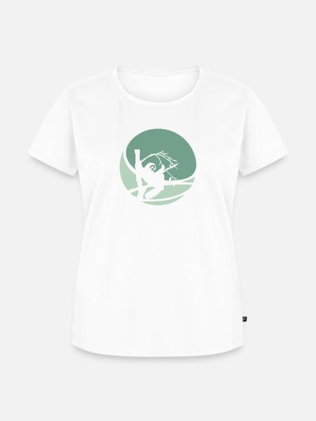 Faul Faultier Müdigkeit - Frauen Premium Bio T-Shirt - Weiß