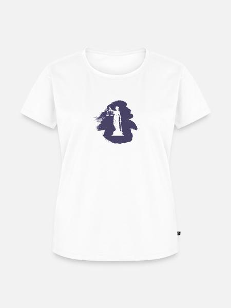 Anwalt Behandlung Absatz - Frauen Premium Bio T-Shirt - Weiß