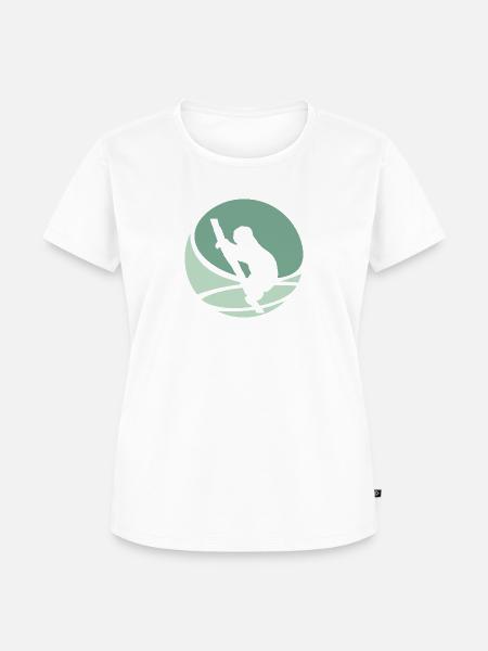 Faul Rest Müdigkeit - Frauen Premium Bio T-Shirt - Weiß