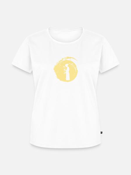 Blumenstrau Botanisch - Frauen Premium Bio T-Shirt - Weiß