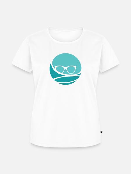 Leseratte Lesen - Frauen Premium Bio T-Shirt - Weiß