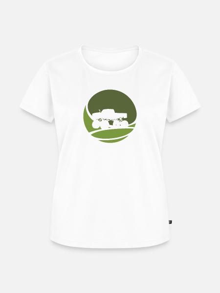 Reifen Geländefahrer - Frauen Premium Bio T-Shirt - Weiß
